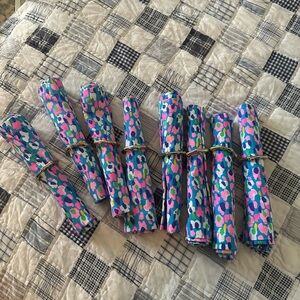 Lilly Pulitzer Colorful Leopard Print Napkins